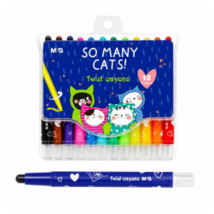 SO MANY CATS Механични пастели  12 бр.