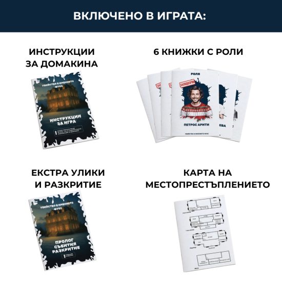 Настолна игра: Убийство в имението Фукс |