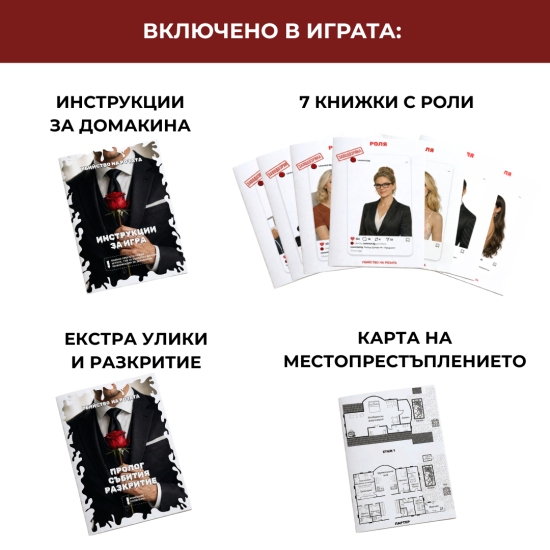 Настолна игра: Убийство на розата |