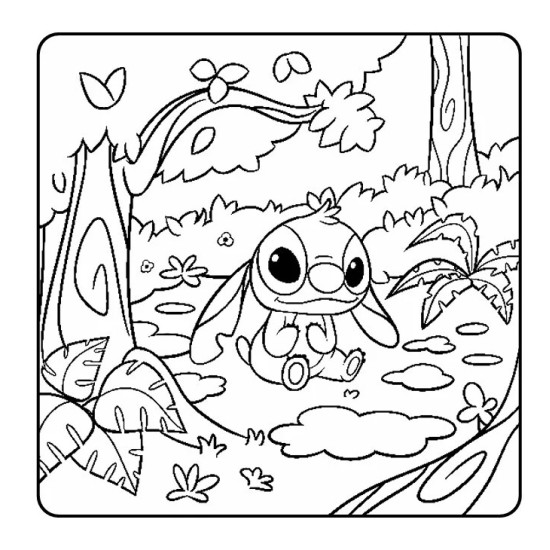 Стич (Cosy Colouring) |