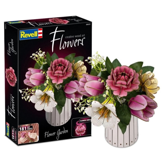 3D Пъзел Revell от 181 части - Цветна градина | REVELL