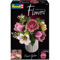 3D Пъзел Revell от 181 части - Цветна градина