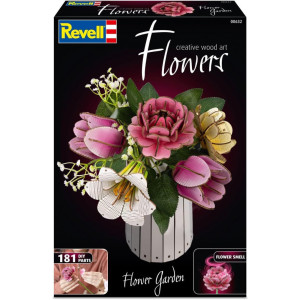 3D Пъзел Revell от 181 части - Цветна градина