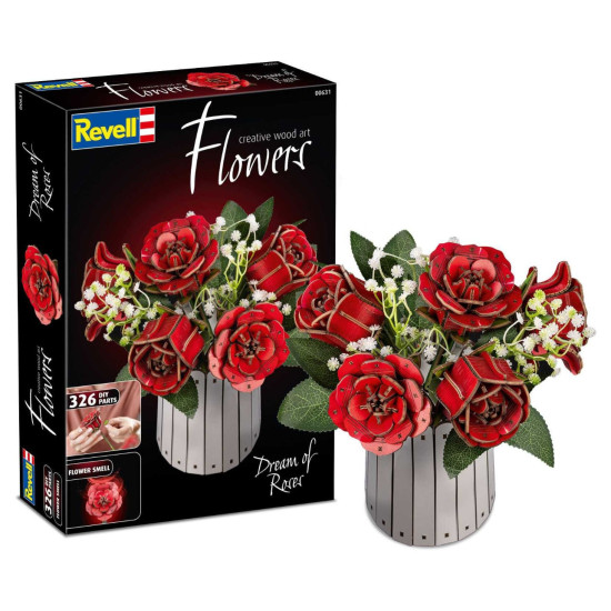 3D Пъзел Revell от 326 части - Сън за рози | REVELL