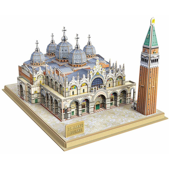 3D Пъзел Cubic Fun от 107 части - Venice St Marks Square | Cubic Fun