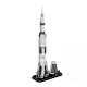 3D пъзел CubicFun от 136 части - Ракета NASA Apollo Saturn V | Cubic Fun