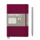 Тефтер B6+ Leuchtturm1917 Notebook Paperback Port Red, меки корици, Редове