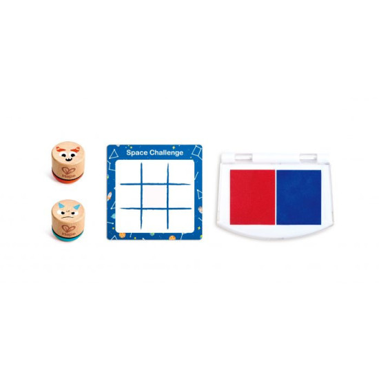 Дървена игра, Hape, с Галактически печати, 13 части |