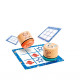 Дървена игра, Hape, с Галактически печати, 13 части |