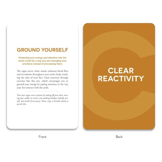 The Emotional Detox Deck: 50 Cards to Process Your Emotions, Release Toxicity, and Energize Your Life |