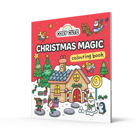 Cosy Cute Christmas Magic: Colouring Book
