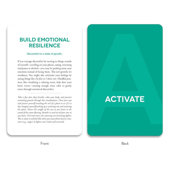The Emotional Detox Deck: 50 Cards to Process Your Emotions, Release Toxicity, and Energize Your Life |