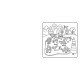 Cosy Cute Christmas Magic: Colouring Book