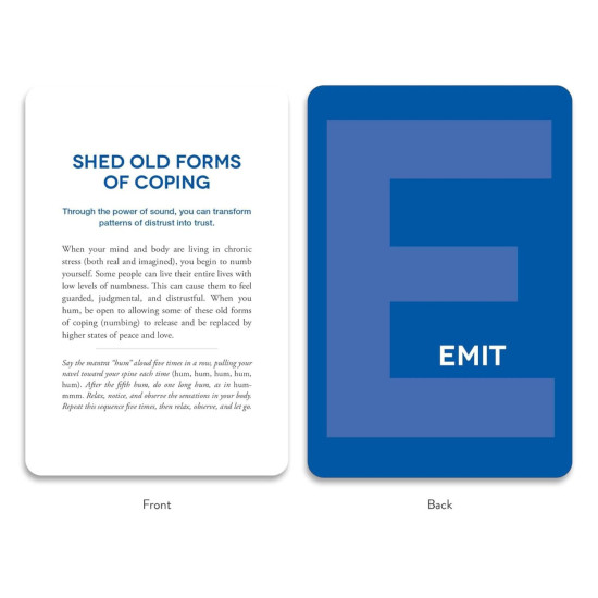 The Emotional Detox Deck: 50 Cards to Process Your Emotions, Release Toxicity, and Energize Your Life |