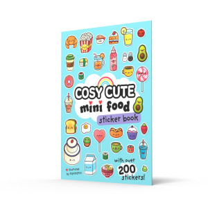 Cosy Cute Mini Food Sticker book