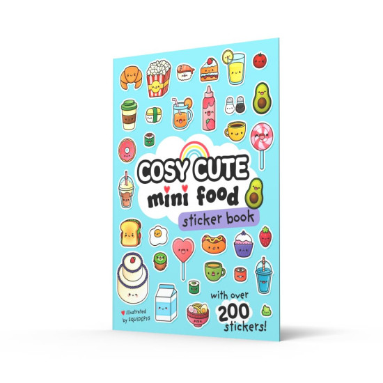 Cosy Cute Mini Food Sticker book | HarperCollins