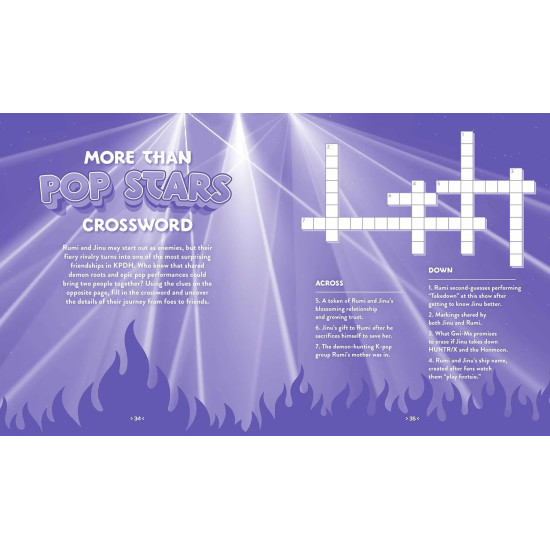 The Unofficial K-Pop Demon Hunters Activity Book |