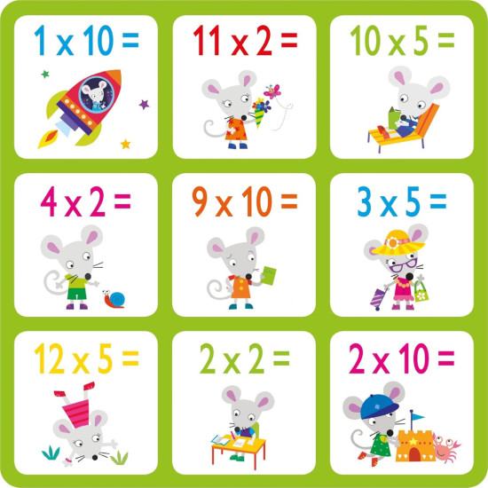 Times Tables Matching Games and Book | USBORNE