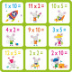 Times Tables Matching Games and Book | USBORNE