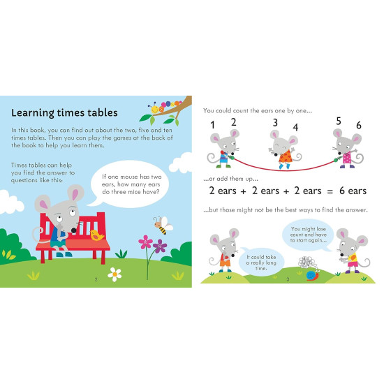 Times Tables Matching Games and Book | USBORNE