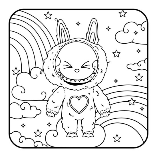 Lafufu Cosy Colouring Book | SIMON & SCHUSTER