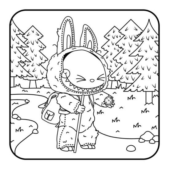 Lafufu Cosy Colouring Book | SIMON & SCHUSTER