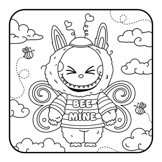 The Lafufu in Love Cosy Colouring Book | SIMON & SCHUSTER