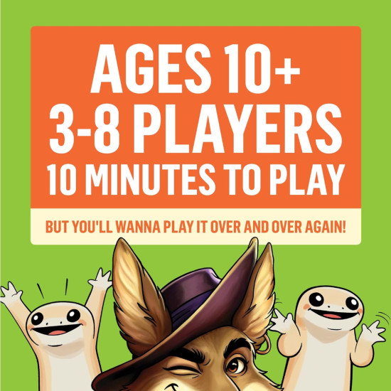 Настолна игра Exploding Kittens: Coyote |