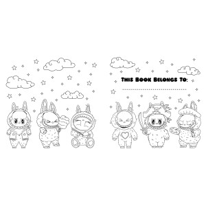 Lafufu Cosy Colouring Book