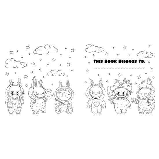 Lafufu Cosy Colouring Book | SIMON & SCHUSTER