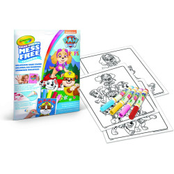 Магическа книжка за оцветяване Crayola Paw Patrol + 4 маркера