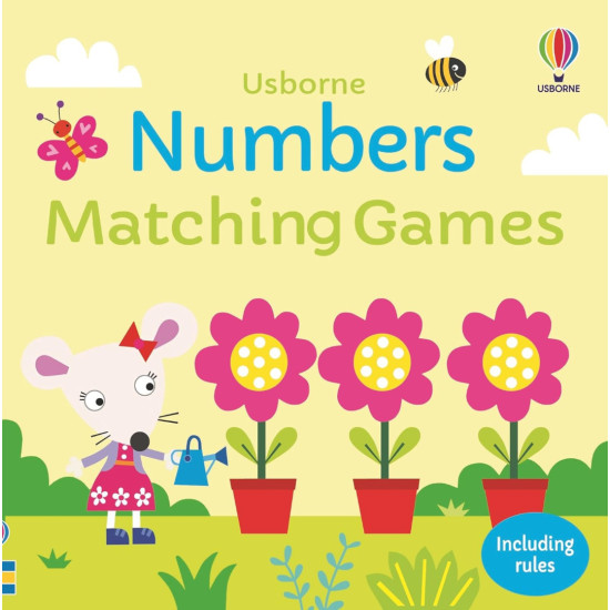 Numbers Matching Games and Book | USBORNE