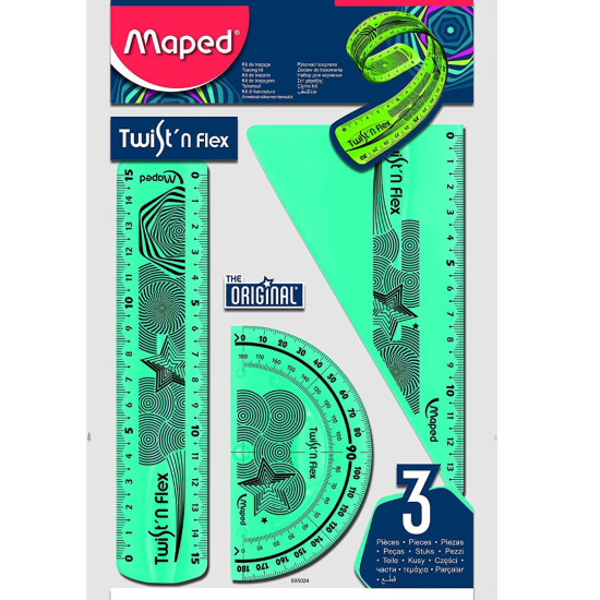 Гъвкав комплект за чертане Maped Twistn Flex, асортимент | Чертожни инструменти
