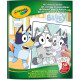 Книжка за оцветявне Crayola Bluey - 50 стикера