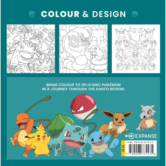 Pokémon Colour & Design | HarperCollins
