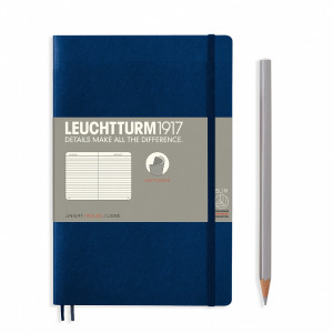 Тефтер B6+ Leuchtturm1917, меки корици, Navy