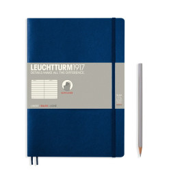 Тефтер Leuchtturm1917 Composition - B5, меки корици, тъмносин