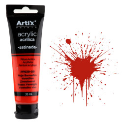 Акрилна боя MP Artix, червена, 35 ml