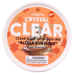 Ароматизиран слайм J′adore - Clear Slime, Aloha Sunshine