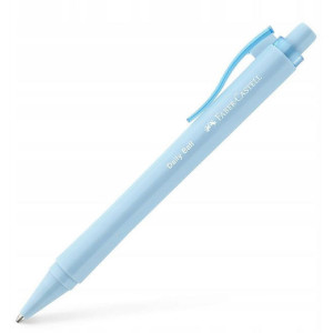 Автоматична химикалка Faber-Castell Daily Ball - XB, светлосиня