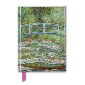 Бележник Claude Monet: Bridge over a Pond of Water Lilies