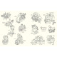 Brambly Hedge Festive Colouring Book | Джил Барклем
