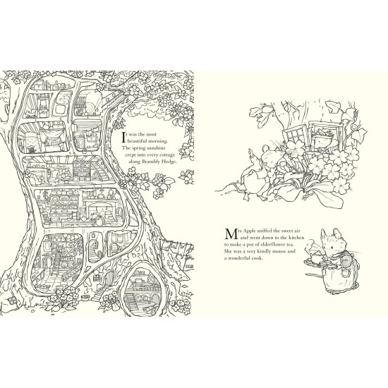 Brambly Hedge: Nature Colouring Book | Джил Барклем