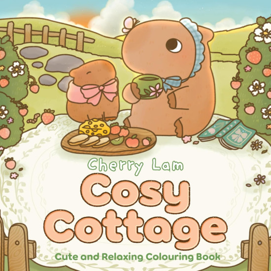 Cosy Cottage: Cute and Relaxing Colouring Book | Cherry Lam