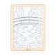 Дървен пъзел, Hape, The Met, Градина с водни лилии, Моне, 49 части | Hape