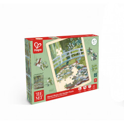Дървен пъзел, Hape, The Met, Градина с водни лилии, Моне, 49 части