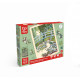 Дървен пъзел, Hape, The Met, Градина с водни лилии, Моне, 49 части | Hape