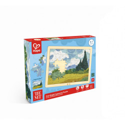Дървен пъзел, Hape, The Met, Кипариси, Ван Гог, 49 части