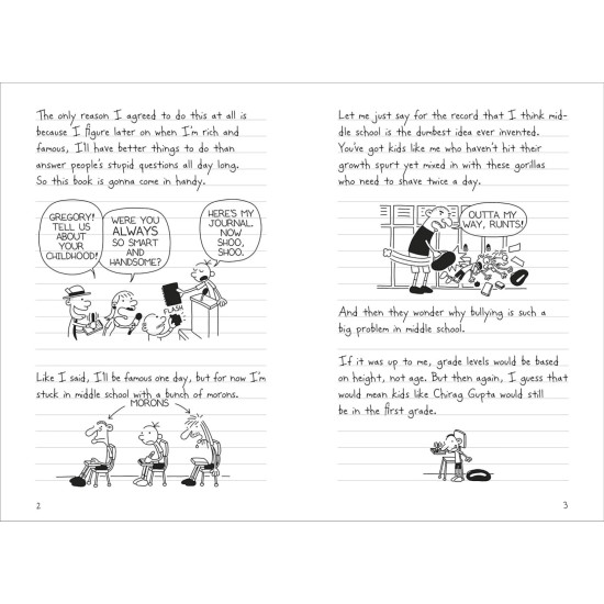 Diary of a Wimpy Kid - book 1 | Джеф Кини