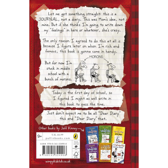 Diary of a Wimpy Kid - book 1 | Джеф Кини